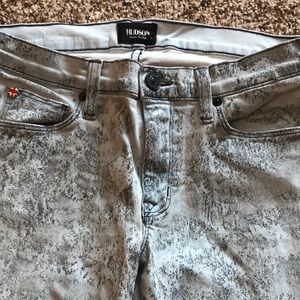 Women’s snake skin print skinny jeans